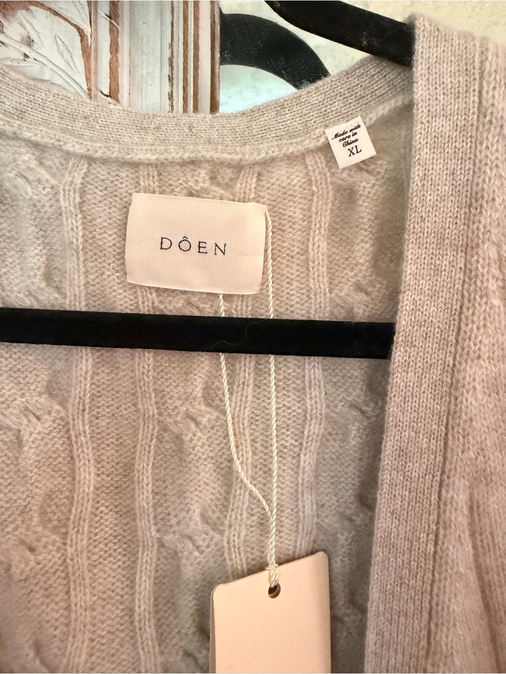 Alberta Cashmere Vest Cottage Doen - Picture 7 of 9